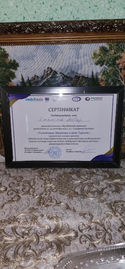 Amirshox Guest House Samarkand Exterior foto